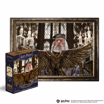 Фигурный деревянный пазл Woods Story Гарри Поттер Альбус Дамблдор XL
