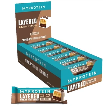 Батончики протеїнові Myprotein Layered Bar 12x60 g (1086-2022-09-0750)