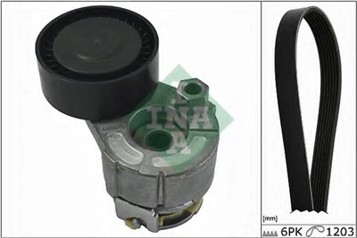 Комплект ременя генератора Ina Renault Kangoo 1.5dCi 08- (6PK1203) (529 0009 10)