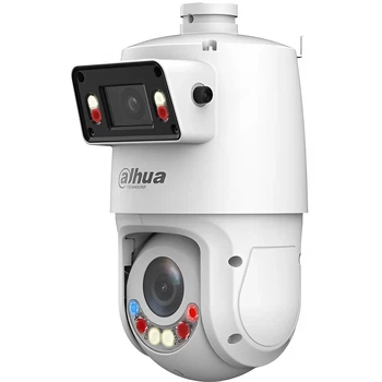 Поворотная камера видеонаблюдения Dahua DH-SDT4E425-4F-GB-A-PV1, 4+4 Мп, 2.8+5–125 мм, PTZ, IP66, ИК-подсветка, Smart функции, Белый (99-00016842)