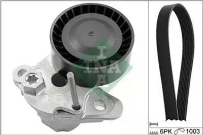 Комплект ременя генератора Ina VW Golf 1.2/1.4TSI 12-/Skoda Octavia 1.2-1.6 12- (6PK1003) (529 0159 10)