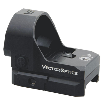 Приціл коліматорний Vector Optics Frenzy AUT 1x22x26 3MOA + Планка Picatinny для Форт 12/14