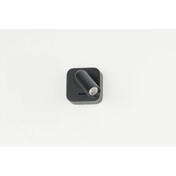 Светильник Azzardo LUGANO SQUARE WALL BK AZ5655 черный