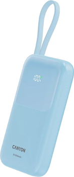 УМБ Canyon OnPower 101 10000 mAh 22.5W Blue (CNS-CPB101BL)