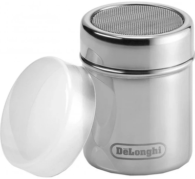 Shaker na kakao Delonghi srebrny 8 cm (8004399334274)