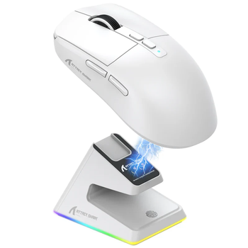 Беспроводная мышь Attack Shark X6 White (PAW3395)