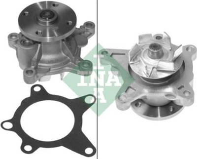 Водяний насос основний механічний Ina Hyundai Accent/i20/i30/Kia Cee'd/Carens/Cerato/Soul 1.4/1.6/1.6CVVT 07- (538 0659 10)