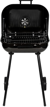 Grill węglowy ModernHome by Multistore z pokrywą na zawiasach (5903089067023)