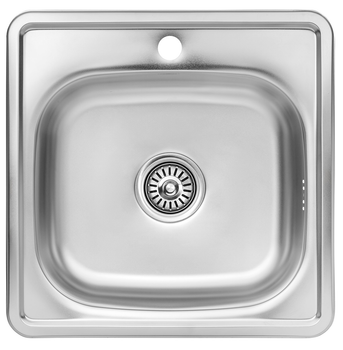 Кухонна мийка KRONER (KRP) Satin-4848 D0.6T160