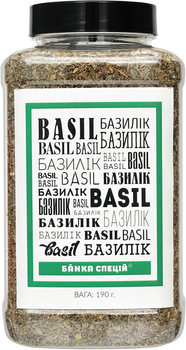 Базилик Банка специй сушеный 190 г (4820267270772)