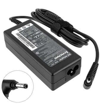 Блок живлення для ноутбука Lenovo 20V, 3.25A, 65W, 4.0*1.7мм, L-подібний роз'єм, black (без кабеля!) High Copy (1995007)