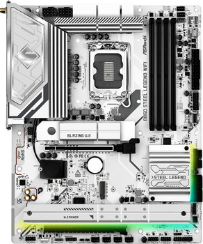 Материнська плата ASRock B860 Steel Legend Wi-Fi (s1851, Intel B860, PCI-Ex16)