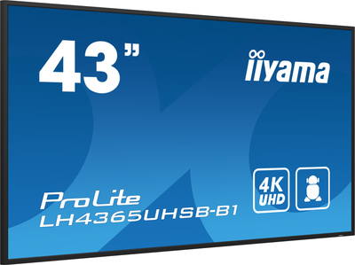 Монитор 42.5" iiyama ProLite LH4365UHSB-B1