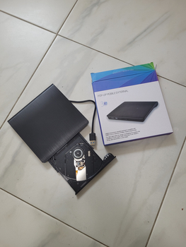 Внешний USB 3.0 DVD-RW CD-RW привод портативный дисковод ECD819-SU3