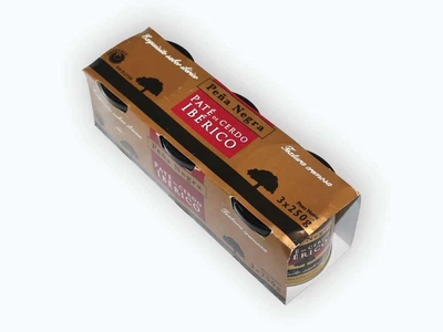 Паштет из черной породы свиньи Иберико Iberico Pena Negra 3x250 г