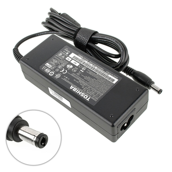 Блок живлення для ноутбука TOSHIBA 19V, 3.95A, 75W, 5.5*2.5мм, прямий роз'єм, black (без кабеля!) High Copy (1995078)