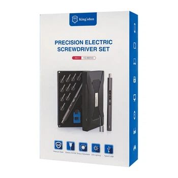 Електрична викрутка з насадками 36в1, в кейсі, 350mAh (2270312)