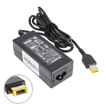 Блок питания для ноутбука Lenovo 20V, 2.25A, 45W, USB+pin (Square 5 Pin DC Plug), black (ADLX45NLC2A) (без кабеля!) High Copy (2210207)