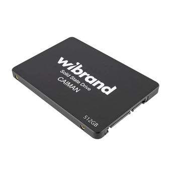 SSD Wibrand Caiman 512GB 2.5" SATA III 6Gb/s 3D TLC 560/470MB/s BULK WI2.5SSD/CA512GB