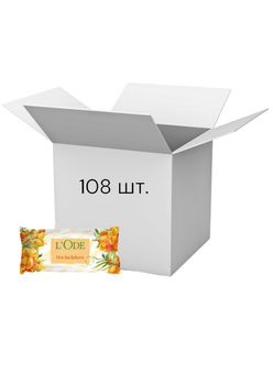 Упаковка мило L'ODE Обліпиха 60 г х 108 шт.