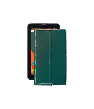 Чохол з екошкіри для планшету Bravis NB753 3G Тм. Бірюзовий