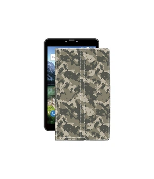 Чохол з екошкіри для планшету Bravis NB851 8 3G Хаки-зелений