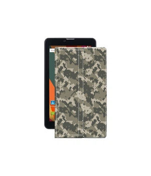 Чохол з екошкіри для планшету Bravis NB753 3G Хаки-зелений