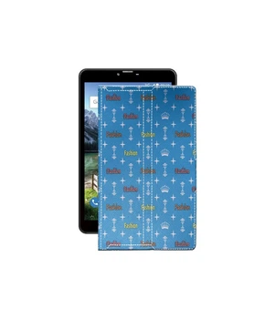 Чохол з екошкіри для планшету Bravis NB851 8 3G Фешн блакитний
