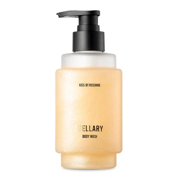 Гель для душу Stellary Body Wash Snug Kiss by Rosemine з шиммером та ароматом бергамота, іланг-ілангу та кокосу, 300 мл