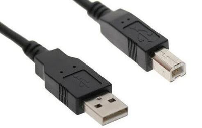 Кабель для принтера USB 2.0 CABLE AM-BM 1.5 м Cable черный (3406)