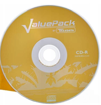 Диск TRAXDATA ValuePack CD-R 700MB 52x 80min (304)