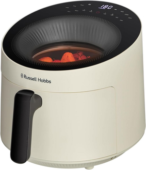 Мультипіч Russell Hobbs Satisfry Panoramic-1500Вт, чаша-5л, сенсорне кер., 10 авто. програм, пластик/скло, кремовий