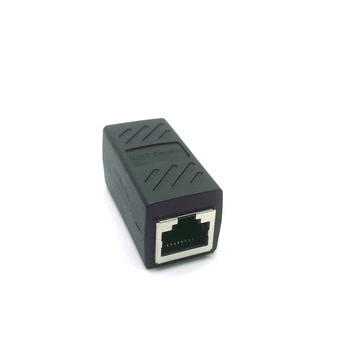 Кабельний з'єднувач RJ45 патч-кордів мама/мама звита пара