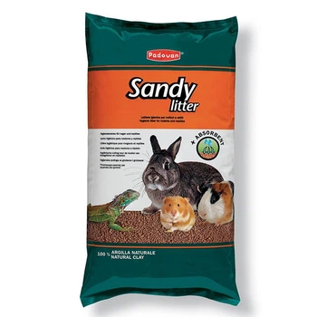 Универсальный наполнитель для грызунов Padovan Sandy litter из натуральной глины 4л (PP00062)