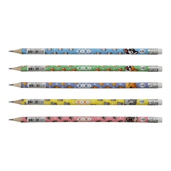 Карандаш графитовый с ластиком HB ZiBi Pets (ZB.2317)