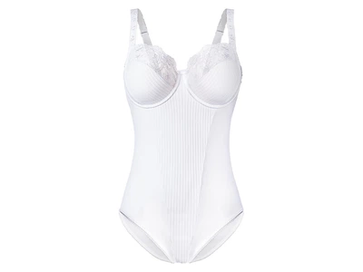 Боди-белье с моделирующим эффектом для женщины Esmara LYCRA® 370872 90C Белый