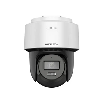 Камера видеонаблюдения с микрофоном и динамиками PT Hikvision DS-2DE2C400MWG-E 2.8мм защита IP66 4 Мп Белый (99-00021716)