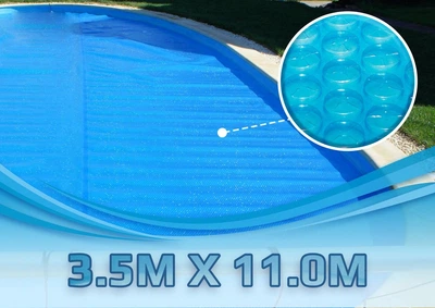 Солярна плівка для басейну CID Plastiques 500 мікрон, розмір – 3,50 м. х 11,00 м.