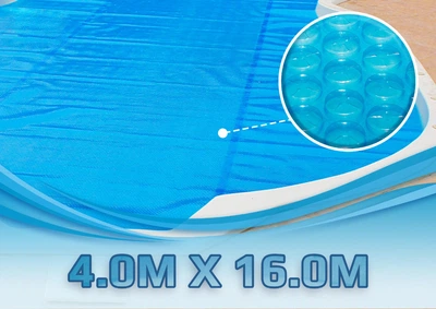 Солярна плівка для басейну CID Plastiques 500 мікрон, розмір – 4,00 м. х 16,00 м.