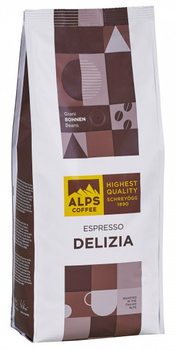 Кава в зернах Alps Coffee Espresso Delizia 1 кг (4007460050206)