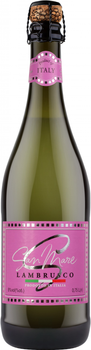 Вино игристое San Mare Lambrusco dell'Emilia Bianco белое полусладкое 0.75 л 8% х 6 шт. (8008820160722) 