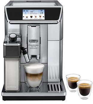Кавомашина DELONGHI PrimaDonna Elite ECAM650.85.MS + Стайлер Dyson HS08 Airwrap ID Straight/Wavy Red Velvet/Gold (596926-01) (комплект)
