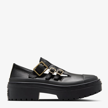 Женские туфли кожаные Converse Chuck Taylor All Star Lugged Heel Mj A10616C 39.5 (8.5US) 25 см Black (194435312507)