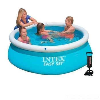 Надувний басейн Intex Easy Set з насосом 183 х 51 см, Intex 28101-1