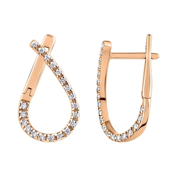 Золотые серьги (з40063)