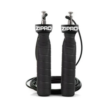 Скакалка спортивная Zipro 5901793678726 черная 300 см