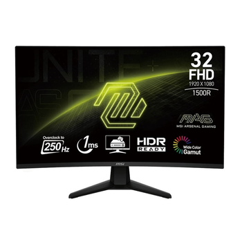 Монитор MSI 31.5" MAG 32C6X VA Black Curved 250Hz Store