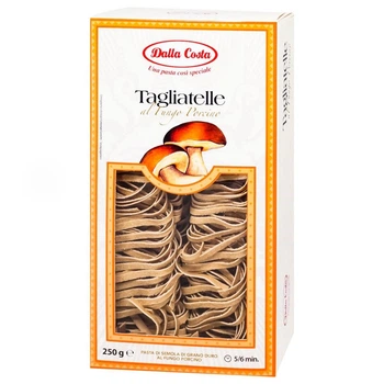 Макароны Dalla Costa Tagliatelle с грибами 250 г