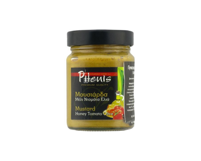 Горчица Pitenis медовая с томатами и оливками 250 г
