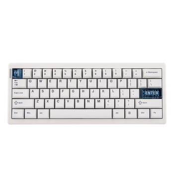 Механическая игровая клавиатура с подсветкой клавиш CIDOO QK61 White